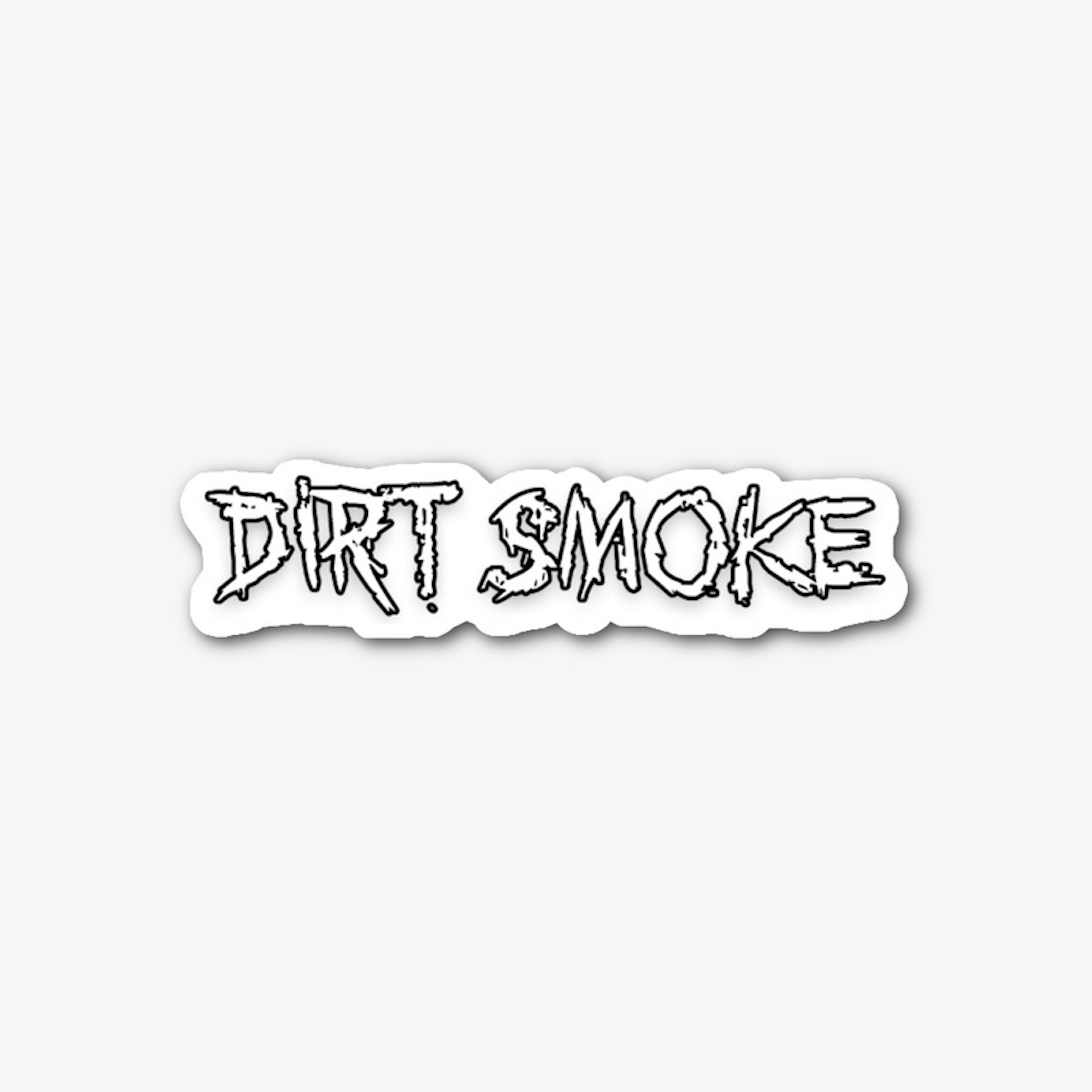 Dirt Smoke Sticker